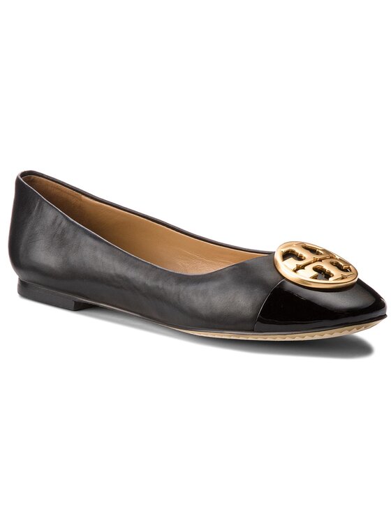 chelsea cap toe ballet flat tory burch