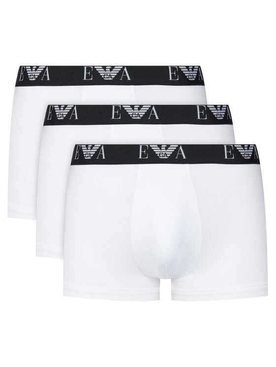 Emporio Armani Underwear Komplet 3 par bokserek EM000259 AF14131 M0066 Biały