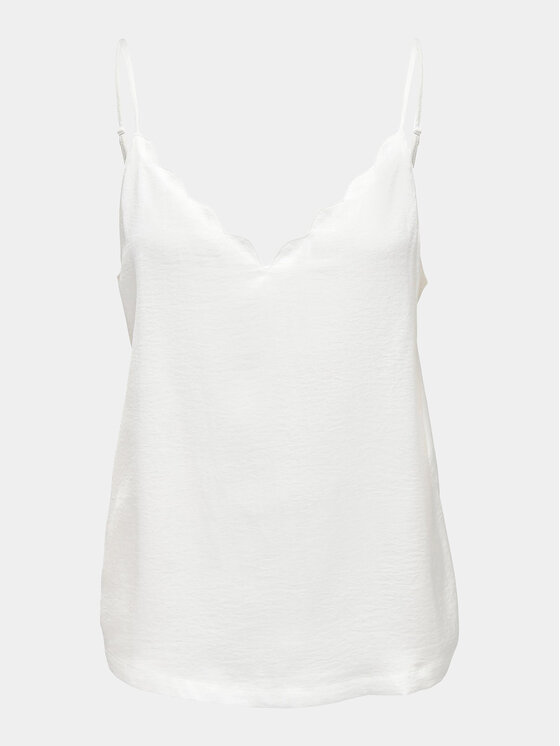 ONLY ONLY Top Debbie 15176550 Valge Regular Fit