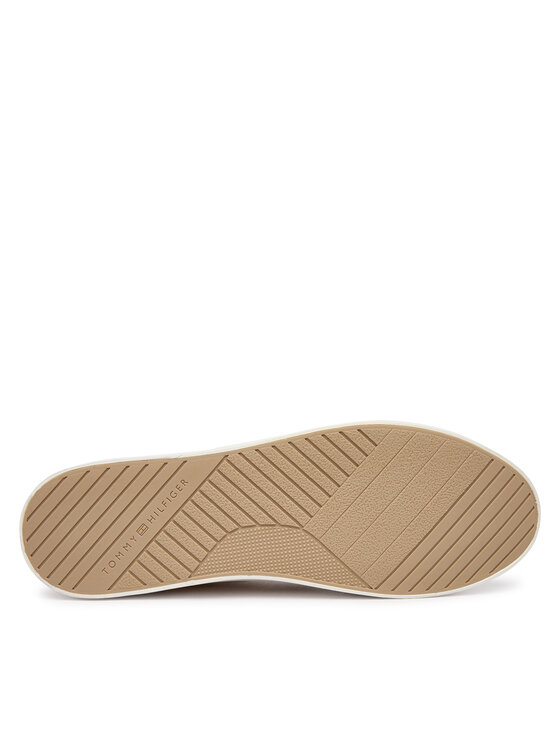 Tommy Hilfiger Tommy Hilfiger Sneakersy Th Hi Vulc Core Low Chambray FM0FM05818 Béžová