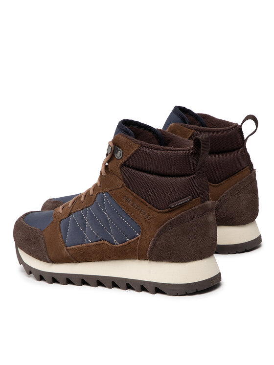 Merrell Merrell Sportcipők Alpine Sneaker Mid Plr Wp 2 J004295 Barna