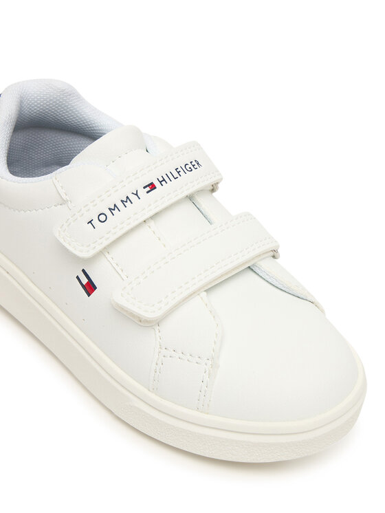 Tommy Hilfiger Tommy Hilfiger Sneakersy Low Cut Velcro T1X9-34338-1355 M Biela