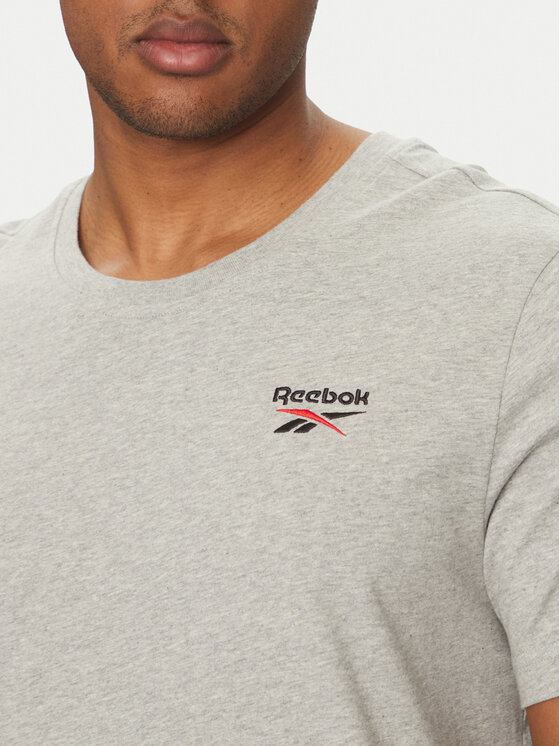 Reebok Reebok Póló 100221743 Szürke Regular Fit