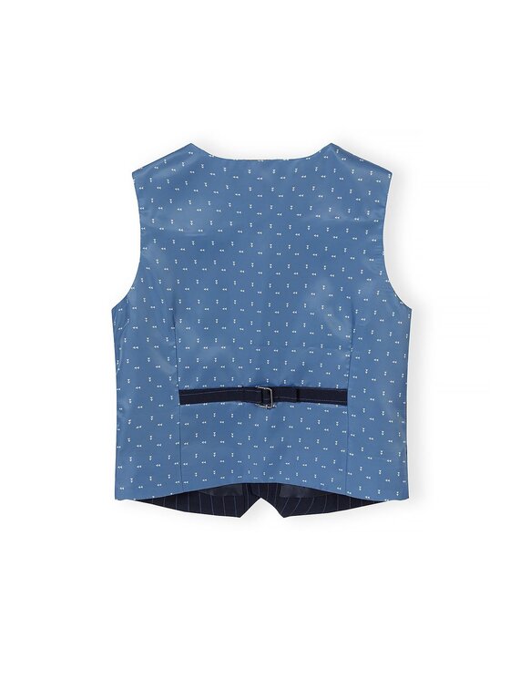 minoti minoti Komplet dziecięcy 33FORMAL200 Niebieski jasny Regular Fit