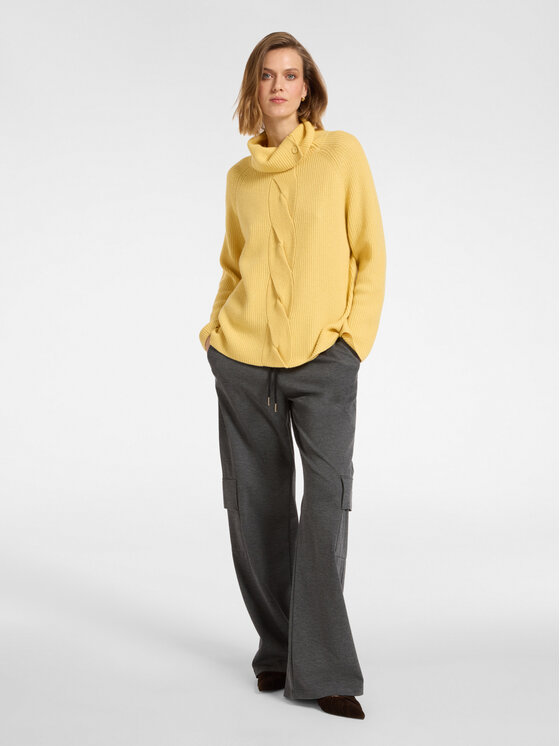 Elena Mirò Elena Mirò Maglione M437Z000565N008 Giallo Boxy Fit