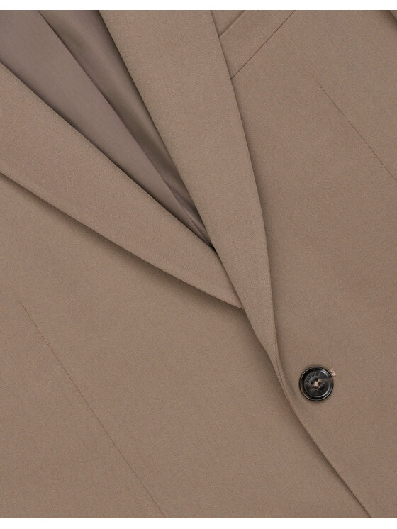 Borgio Borgio Marynarka lido khaki Khaki Slim Fit
