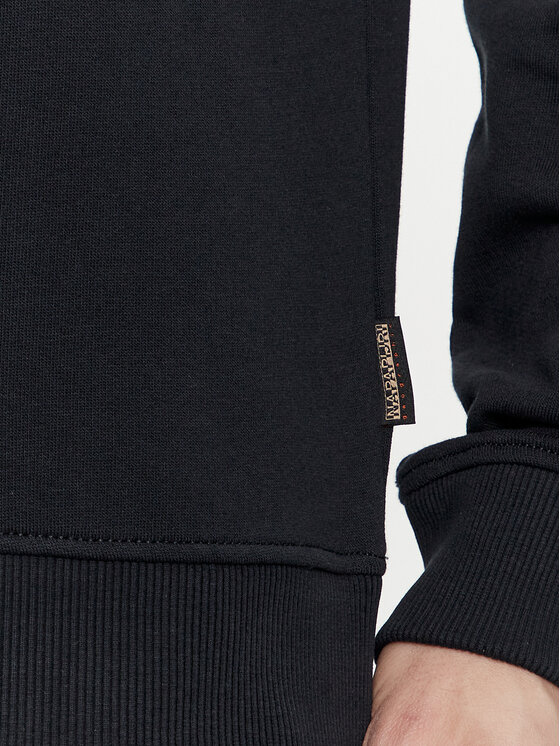 Napapijri Napapijri Bluză Balis NP0A4H89 Negru Regular Fit