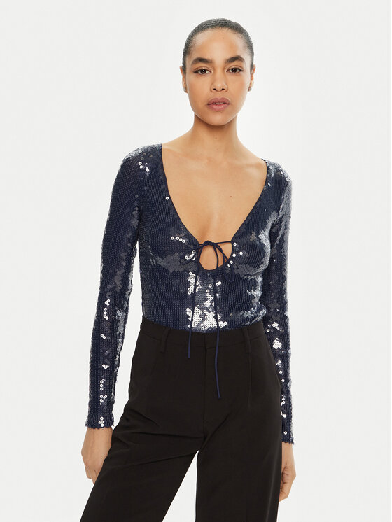 Bardot Bardot Body 59471TB Albastru Slim Fit