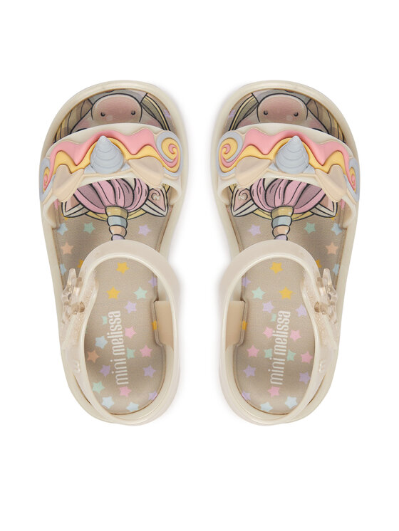 Melissa Melissa Sandały Mini Melissa Mar Sandal Uni Bb 37827 Beżowy