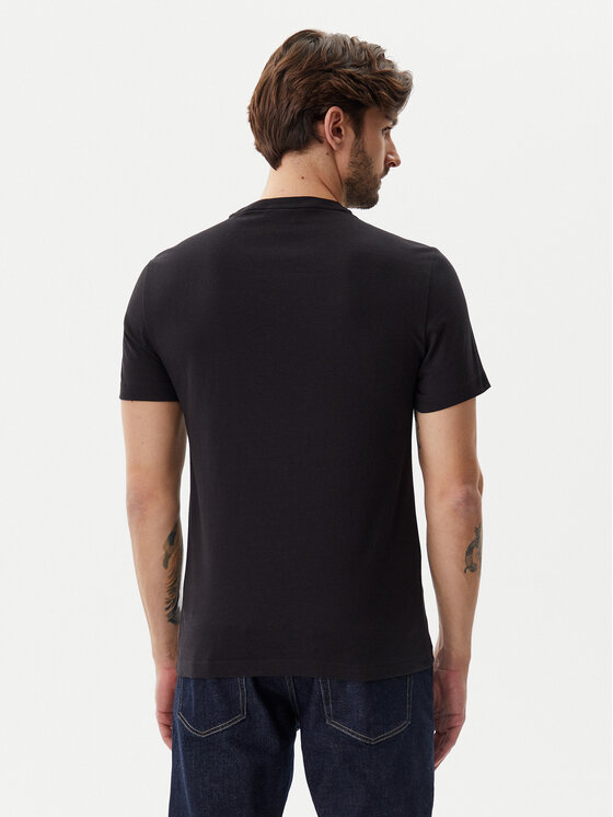 Calvin Klein Calvin Klein Póló Satin Bonded Logo K10K114162 Fekete Regular Fit