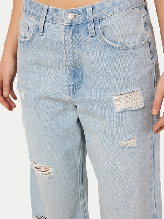 Noisy May Noisy May Jeans hlače Frilla 27030393 Modra Straight Fit