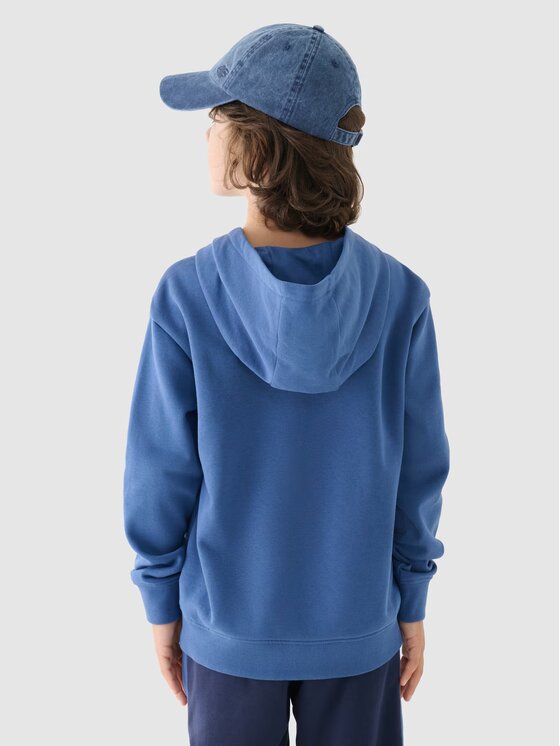 4F 4F Felpa 4FJWAW24TSWSM1223-32S Blu scuro Regular Fit