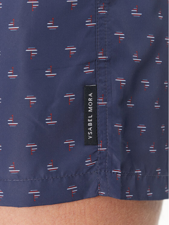 Ysabel Mora Ysabel Mora Szorty kąpielowe 90309 Granatowy Regular Fit