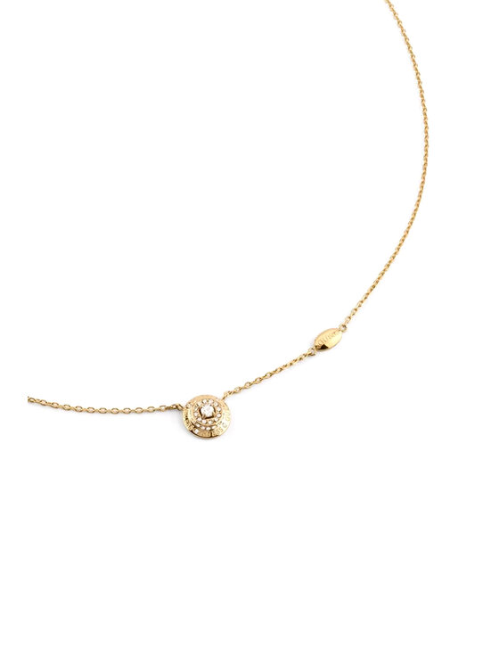 Guess Guess Naszyjnik JUBN06287JW-YG Złoty