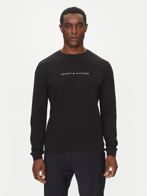 Tommy Hilfiger Tommy Hilfiger Mikina UM0UM03346 Černá Regular Fit