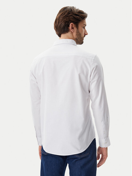 Calvin Klein Jeans Calvin Klein Jeans Риза Classic LV040EM125 Бял Regular Fit