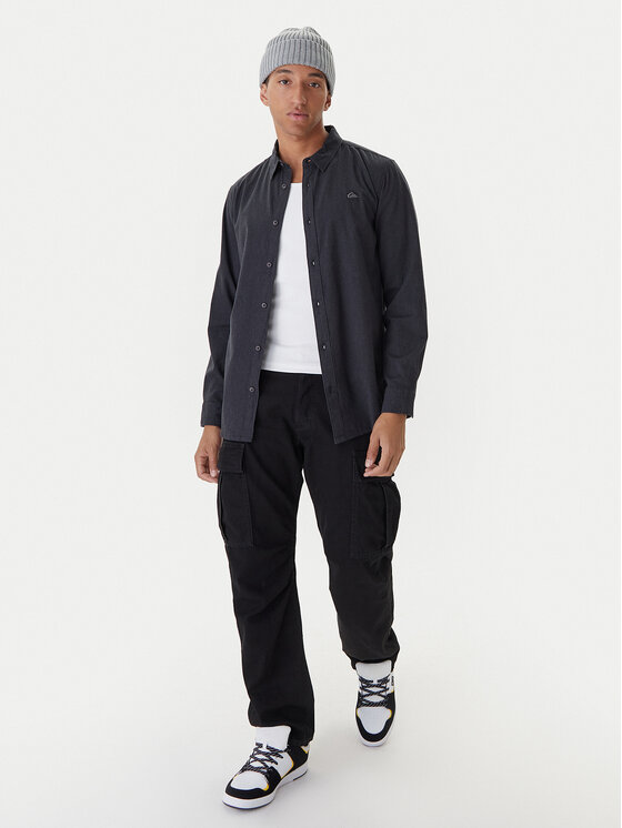 Quiksilver Quiksilver Koszula EQYWT04670 Czarny Regular Fit