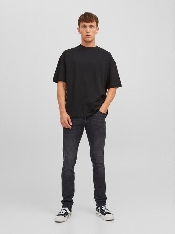 Jack&Jones Jack&Jones Jeansy Glenn 12243595 Czarny Slim Fit