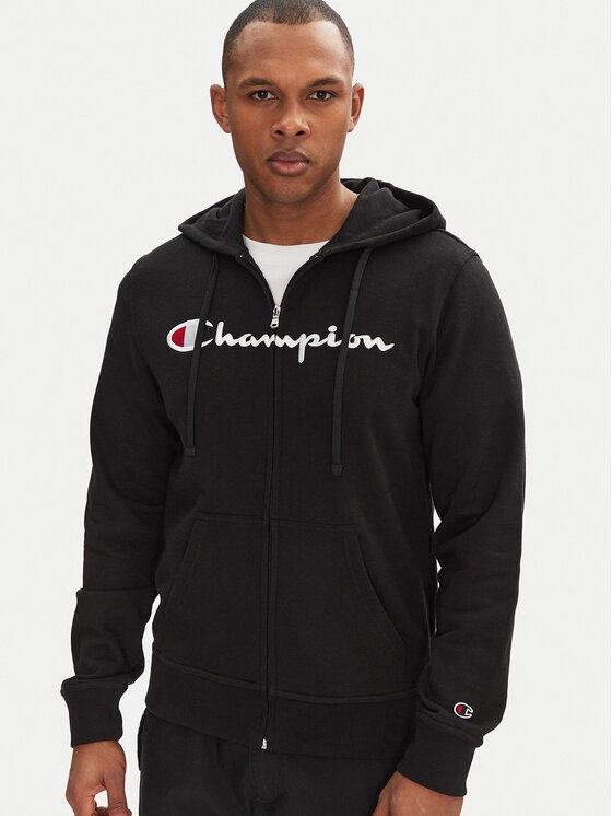 Champion Champion Світшот 220728 Чорний Slim Fit