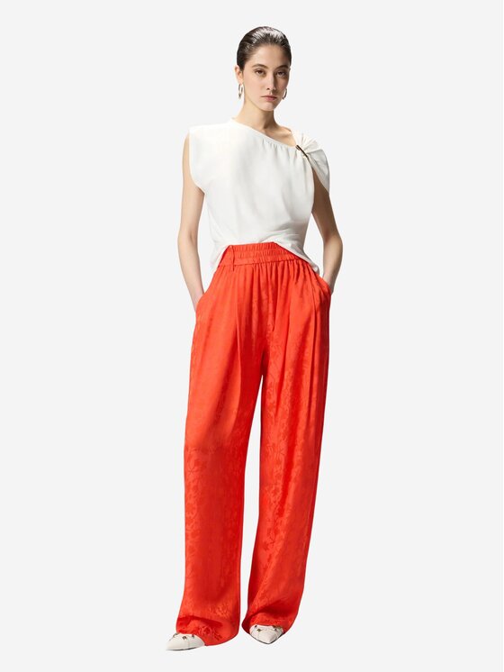 PINKO PINKO Top MELODY MAGLIA JERSEY COTONE ST Biela Regular Fit
