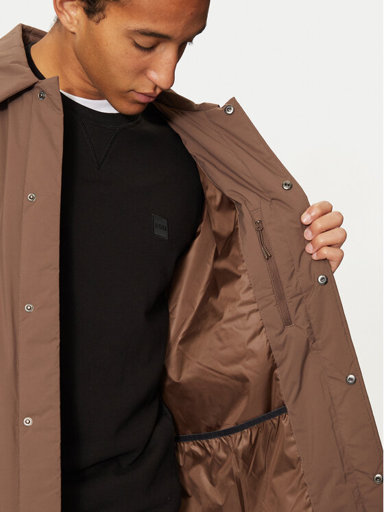 New Balance New Balance Übergangsjacke MJ43504 Braun Regular Fit