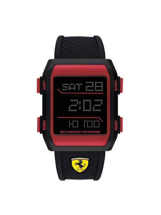 Scuderia Ferrari Montre Downforce 0830739 Noir Modivo.fr