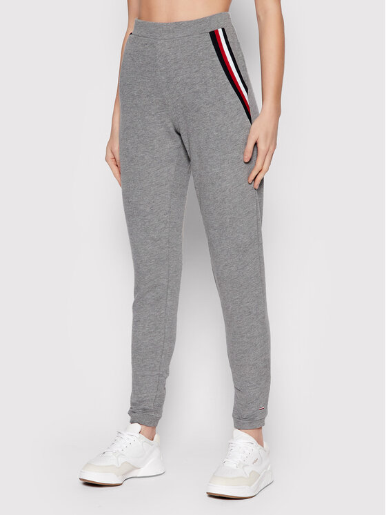 Tommy Hilfiger Jogginghose Track 0000208944175 Grau Regular Fit Modivo At