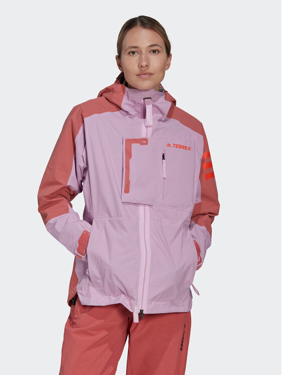 adidas adidas Демісезонна куртка Terrex Xploric Rain.Rdy HH9272 Фіолетовий Regular Fit