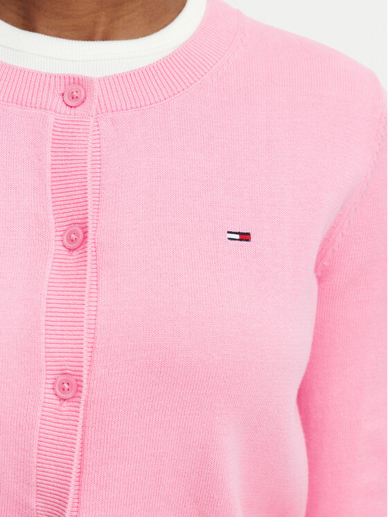 Tommy Jeans Tommy Jeans Cardigan DW0DW20976 Rosa Regular Fit