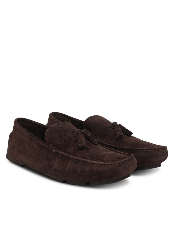 Calvin Klein Calvin Klein Mocasini Driver Tassels Su HM0HM02028 Maro