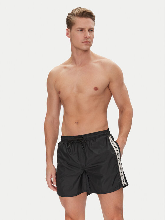 Richmond X Richmond X Pantaloni scurți pentru înot UMP25330CO Negru Regular Fit