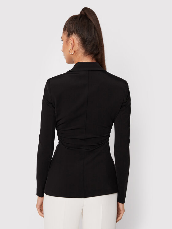 PINKO Pinko Marynarka Edvige 1G17X2 A04I Czarny Slim Fit