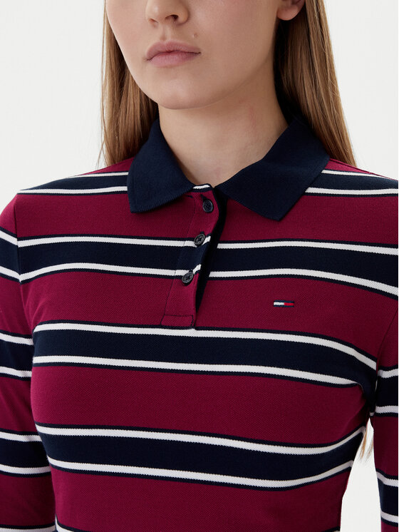 Tommy Jeans Tommy Jeans Ежедневна рокля DW0DW21901 Червен Regular Fit