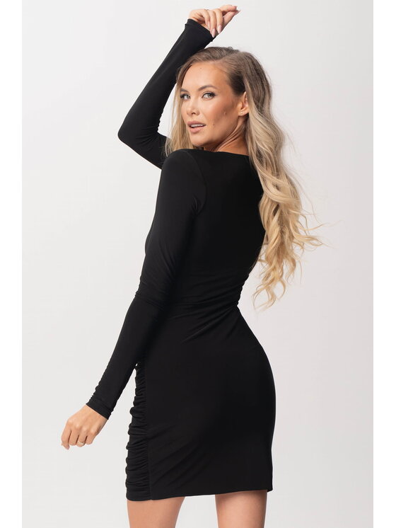Aurora Aurora Koktejlové šaty Melanie Černá Feminine Fit
