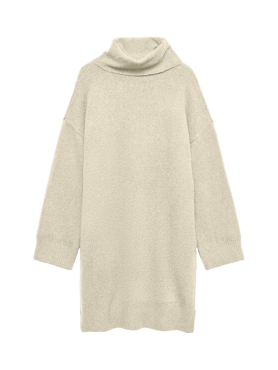 Vero Moda Vero Moda Sukienka dzianinowa Aquarius 10331900 Beżowy Regular Fit