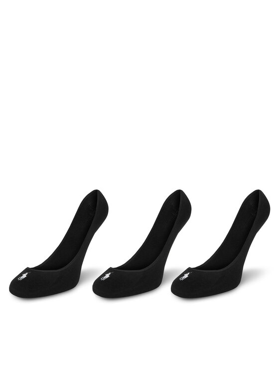 Polo Ralph Lauren Polo Ralph Lauren 3er-Set Damen Sneakersocken 455770342001 Schwarz