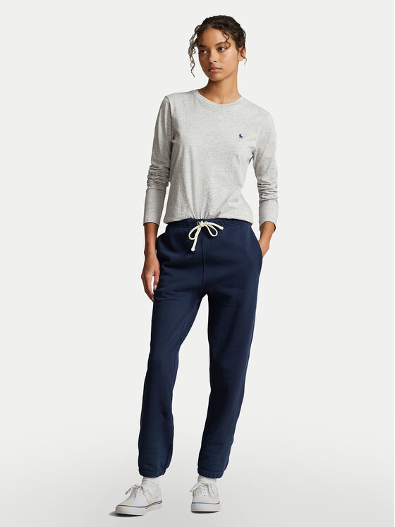 Polo Ralph Lauren Polo Ralph Lauren Blúzka 211898699004 Sivá Regular Fit