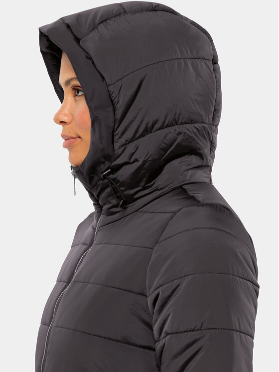 Jack Wolfskin Jack Wolfskin Зимно яке Eisbach Coat 1206981 Черен Regular Fit