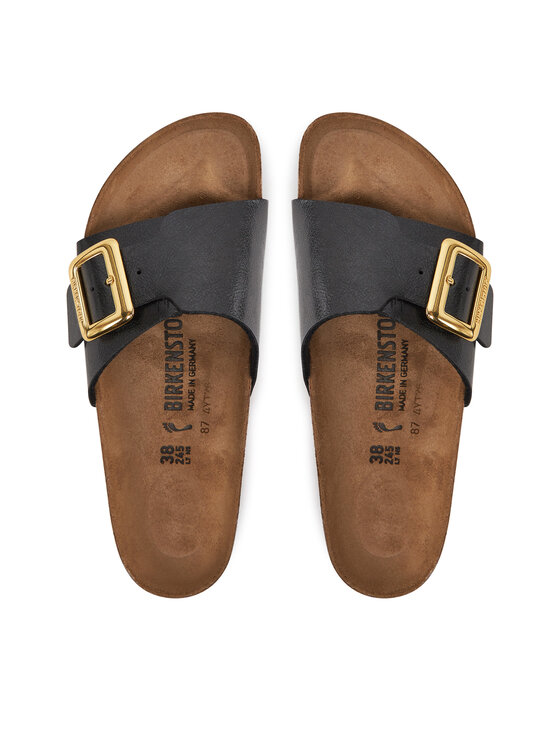 Birkenstock Birkenstock Ciabatte Catalina Cushion Buckle 1029481 Nero