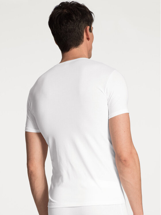 Calida Calida T-Shirt 14661 Biały Regular Fit