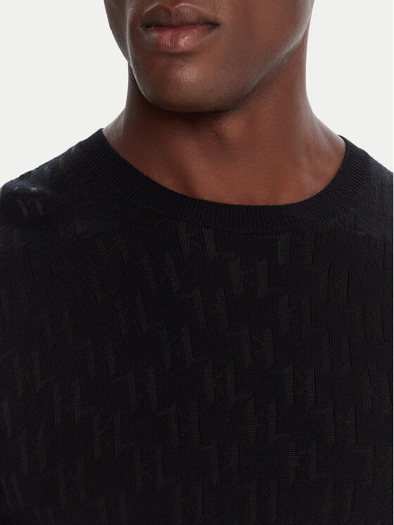 KARL LAGERFELD KARL LAGERFELD Sweater 655018 554302 Fekete Regular Fit