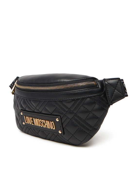 LOVE MOSCHINO LOVE MOSCHINO torba za okoli pasu JC4003PP0NLA0000 Črna