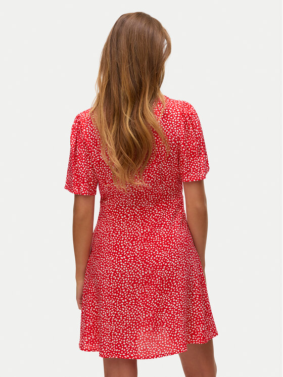 Vero Moda Vero Moda Літня сукня Alba 10292845 Червоний Regular Fit
