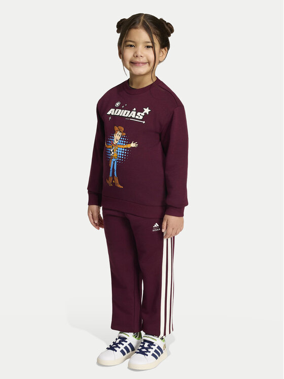 adidas adidas Долнище анцуг Pixar Toy Story KG6131 Бордо Regular Fit