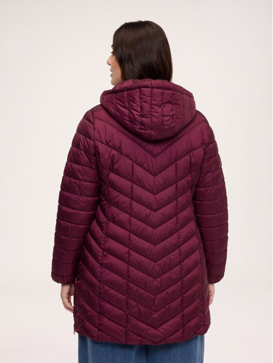 Fiorella Rubino Fiorella Rubino Giubbotto piumino F023T001562N036 Bordeaux Over Fit