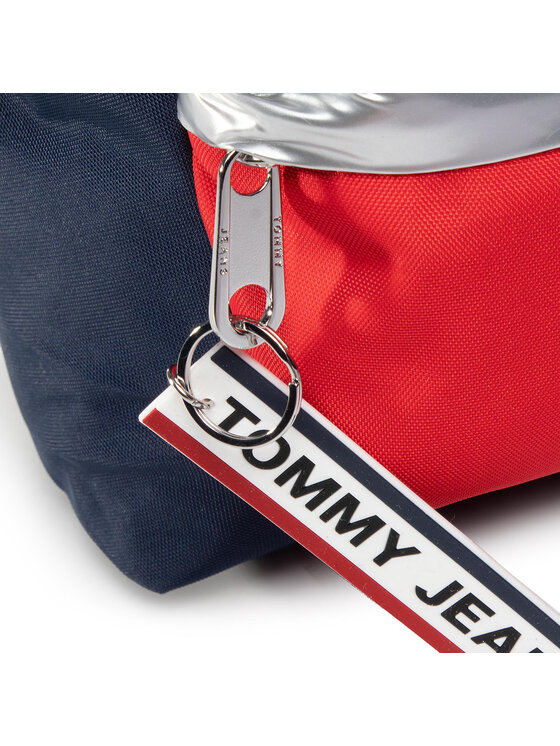 Tommy Jeans Plecak Tjw Logo Tape Mini Backpack C8 AW0AW08260 Granatowy