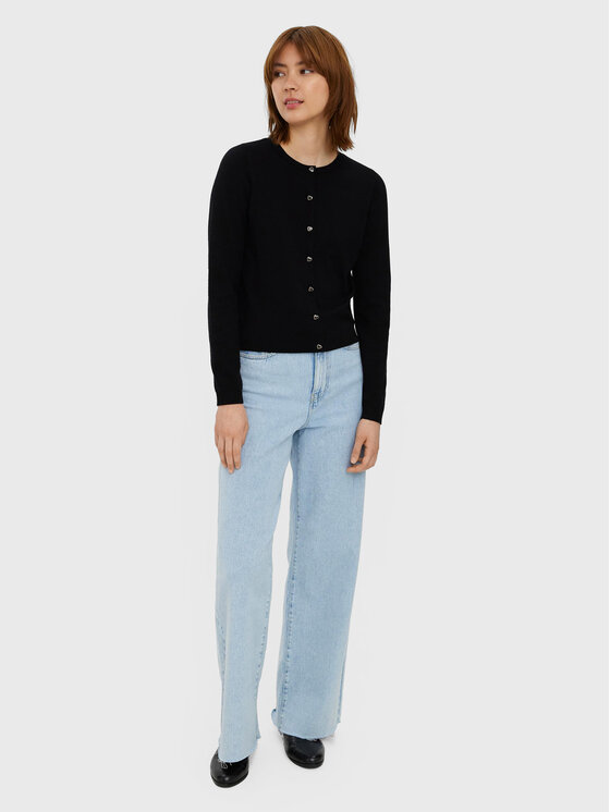 Vero Moda Vero Moda Ζακέτα Karis 10268702 Μαύρο Regular Fit