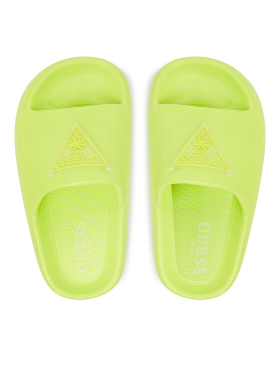 Guess Guess Ciabatte H6GZ02 WG5X0 Verde chiaro