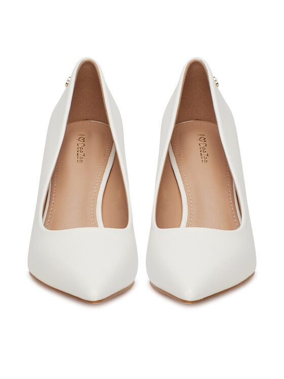 DeeZee DeeZee Lodičky KB-008 Bílá