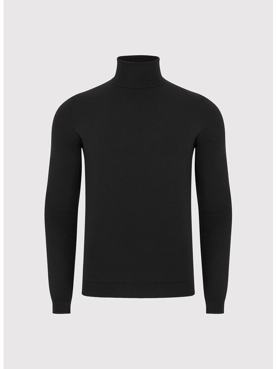 Pako Lorente Pako Lorente Golf P25WB-2X-025 Czarny Classic Fit